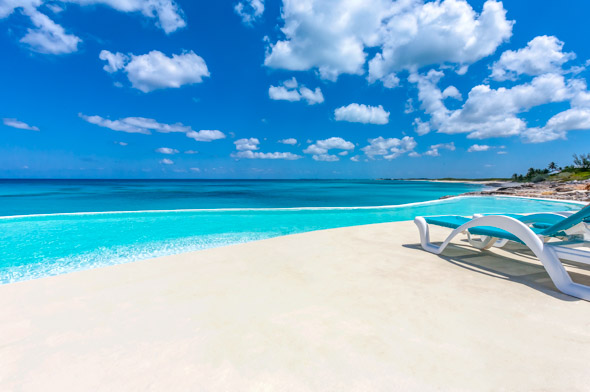 By the Infinity pool at The Bohemian