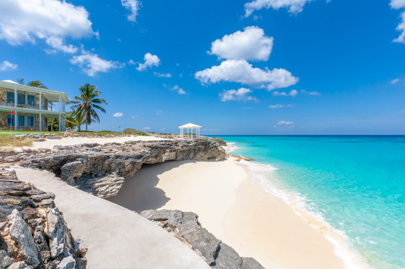 The Beach below the Infinity Pool