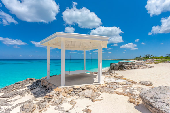 The gazebo at The Bohemian